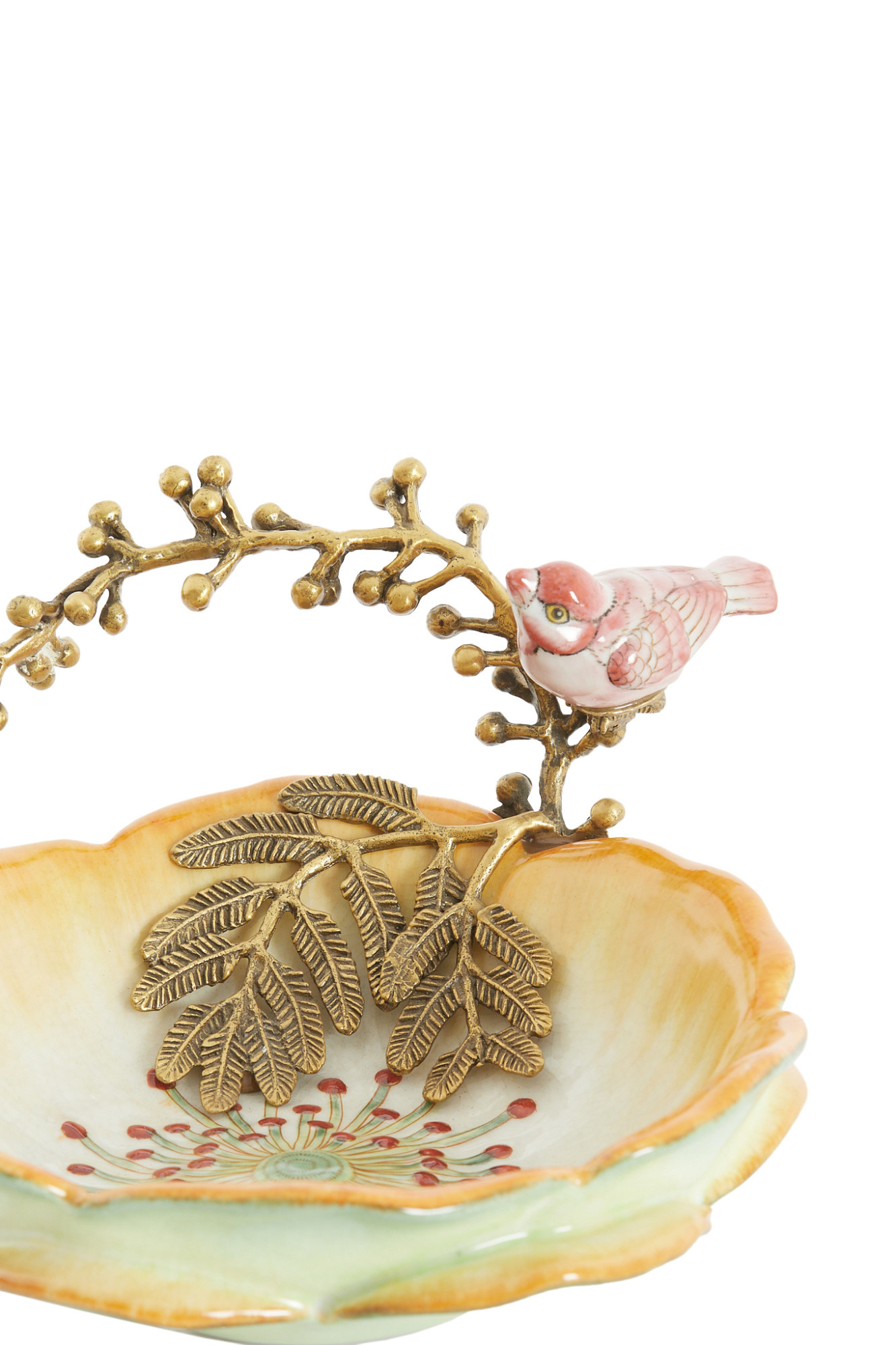 Light & Living - Schaal BIRD - 26.5x20x14 cm - Oranje