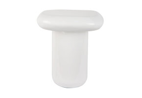 Leitmotiv - Bijzettafel Roca High - Wit