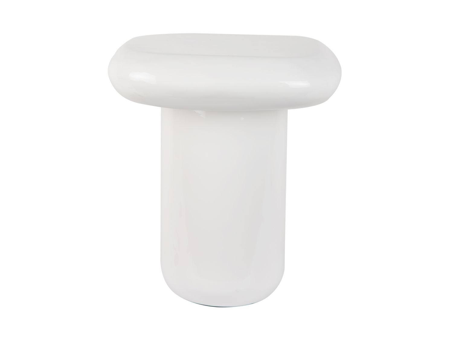 Leitmotiv - Bijzettafel Roca High - Wit