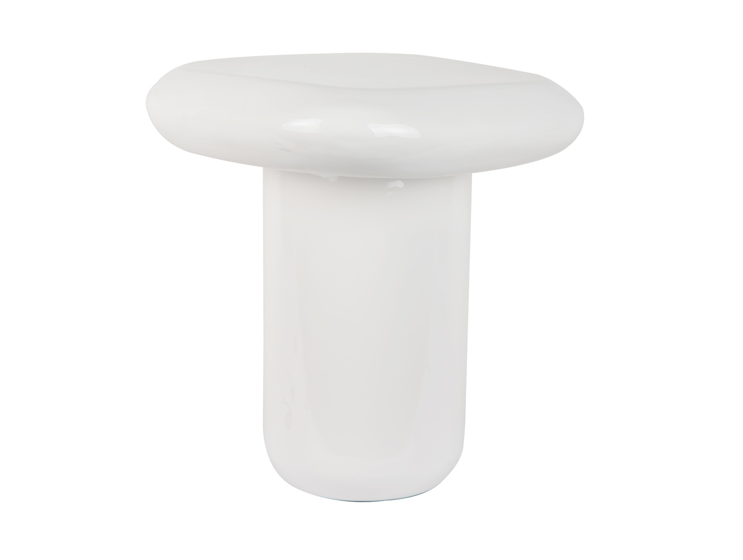 Leitmotiv - Bijzettafel Roca High - Wit