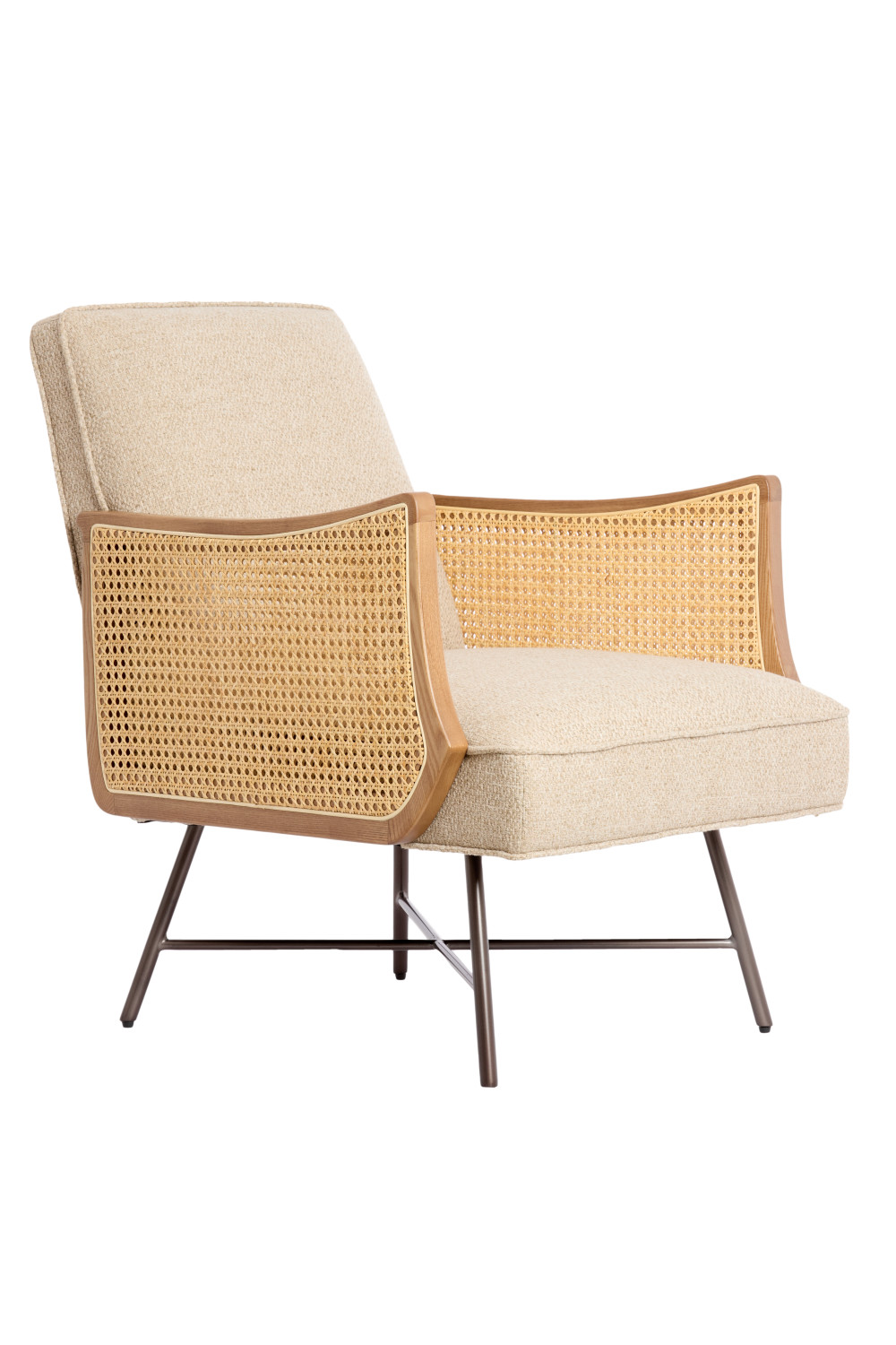 Light & Living - Stoel FIORA - 81x60x80 cm - Bruin