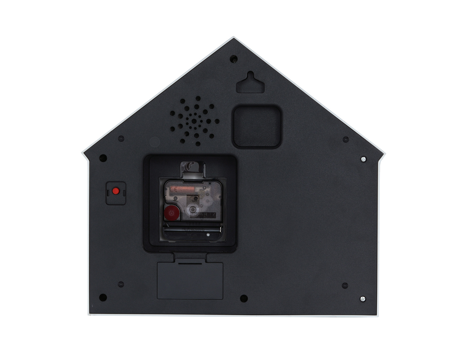 Karlsson - Wandklok Peeking Doggy - Jungle groen- Ø24,9cm