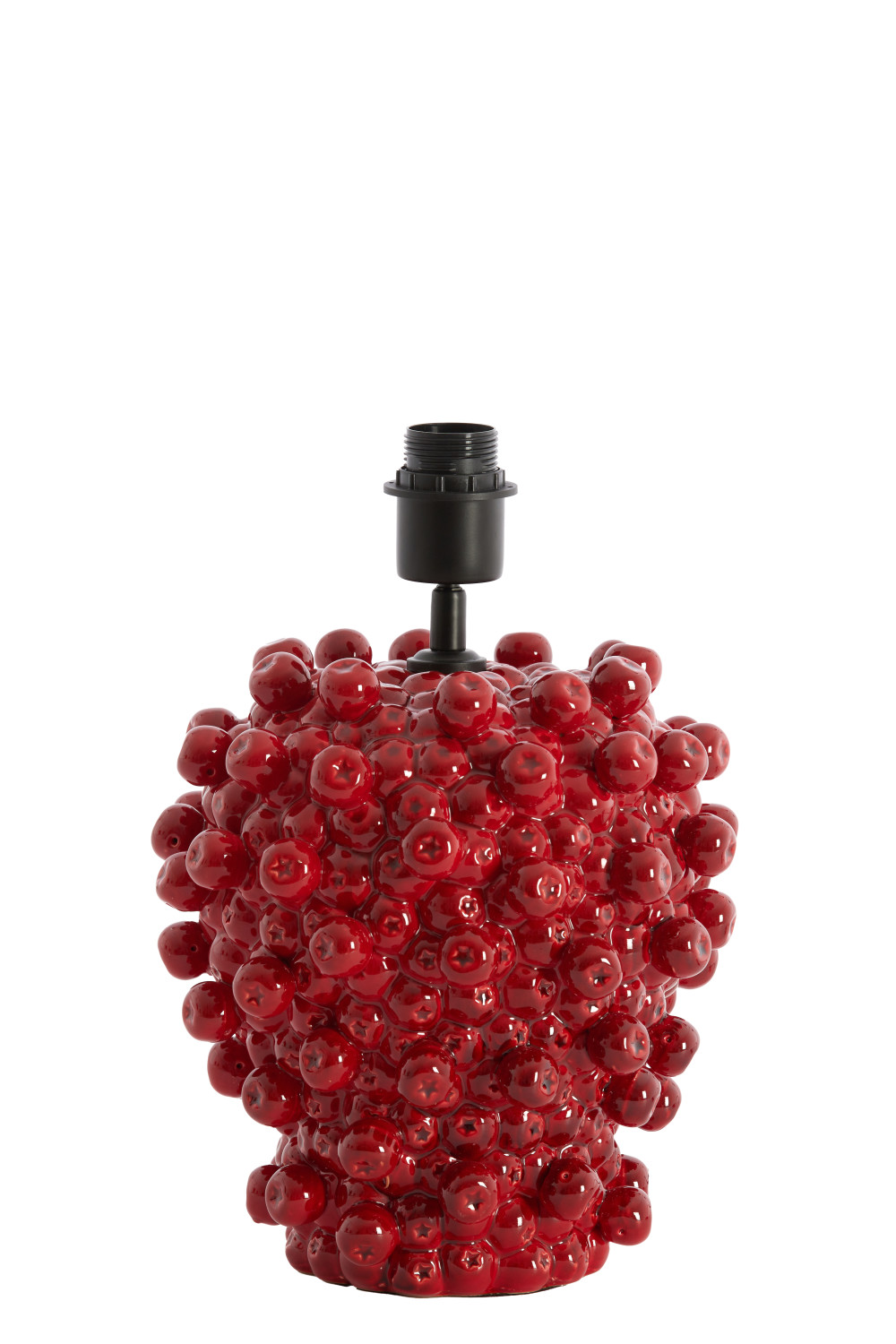 Light & Living - Lampvoet BERRIES - 25.5x25x27 cm - Rood