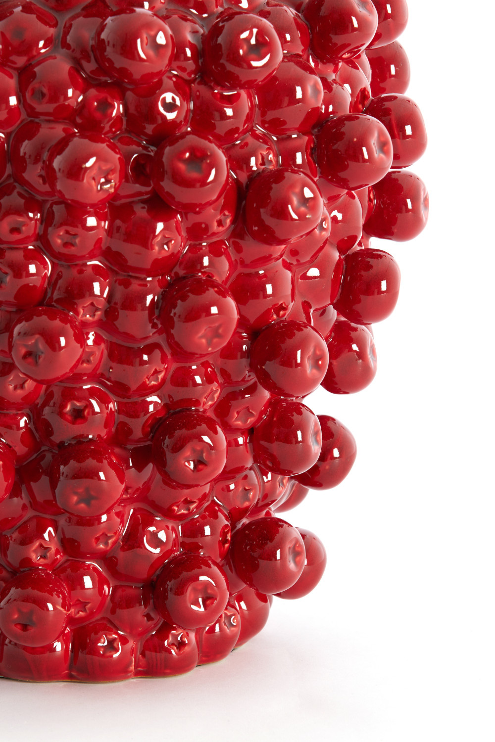 Light & Living - Lampvoet BERRIES - 25.5x25x27 cm - Rood