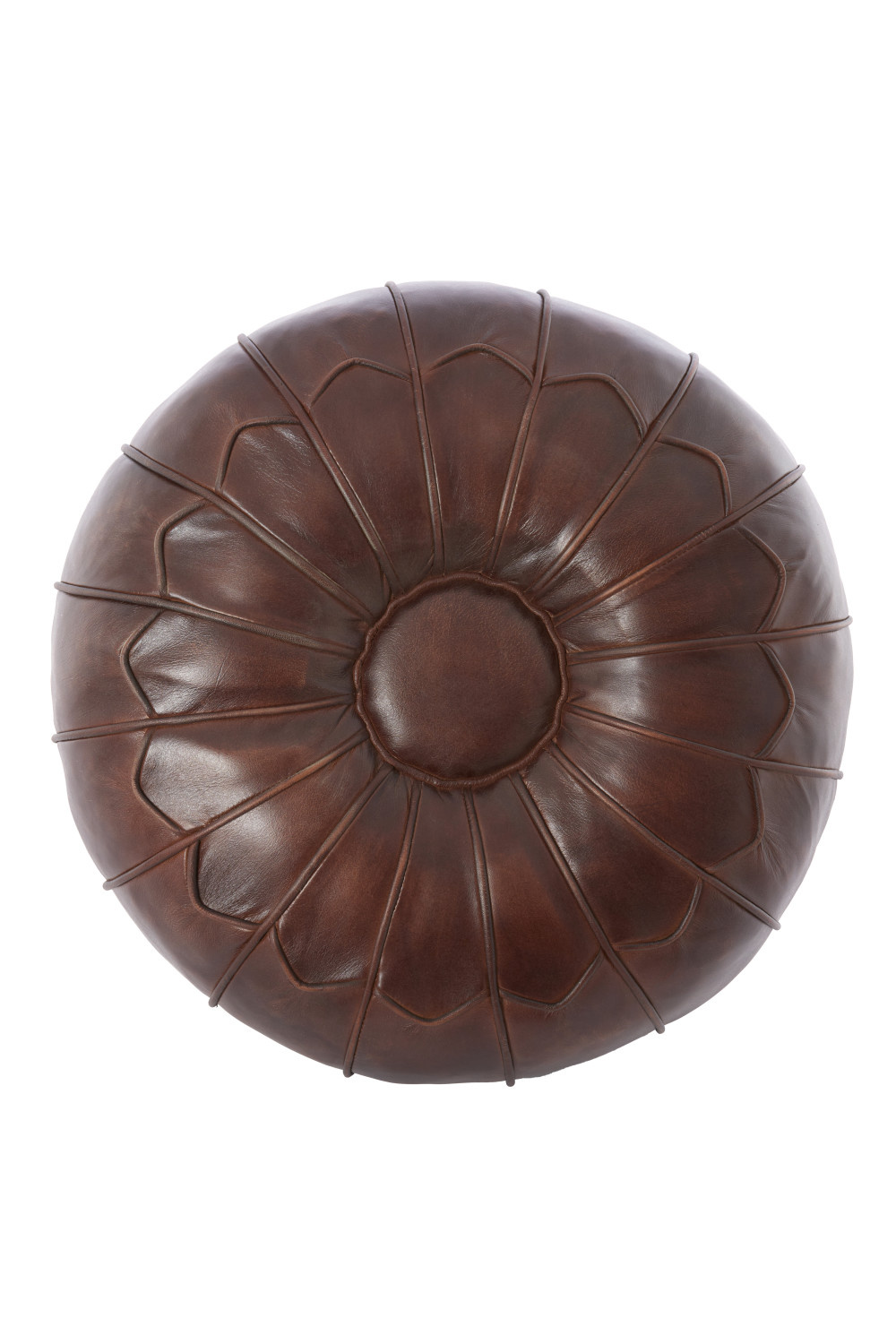 Light & Living - Poef CALIMA - Ø58x32 cm - Bruin