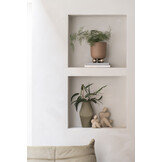 Present Time - Bloempot Estilo Small - Mocha brown