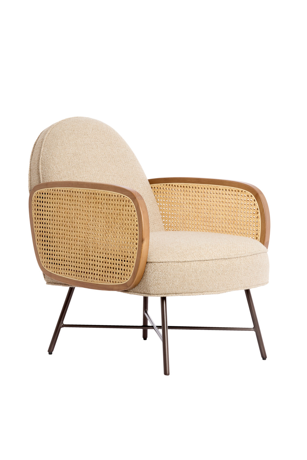 Light & Living - Stoel FIENNE - 81x60x79 cm - Bruin