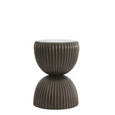 Light & Living - Bijzettafel MIZURINA - Ø39x49 cm - Brons