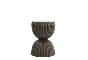 Light & Living - Bijzettafel MIZURINA - Ø39x49 cm - Brons