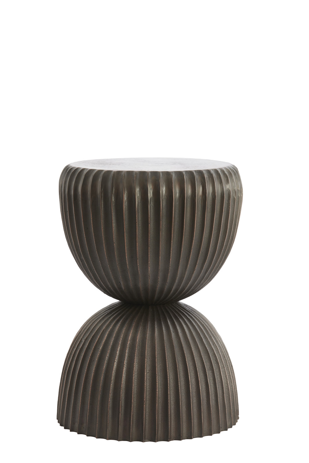 Light & Living - Bijzettafel MIZURINA - Ø39x49 cm - Brons