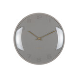 Karlsson - Wandklok Fuerte Dome - Clay grey- Ø30,5cm