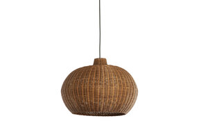 Light & Living - Hanglamp MELZOR - Ø55x40.5 cm - Bruin