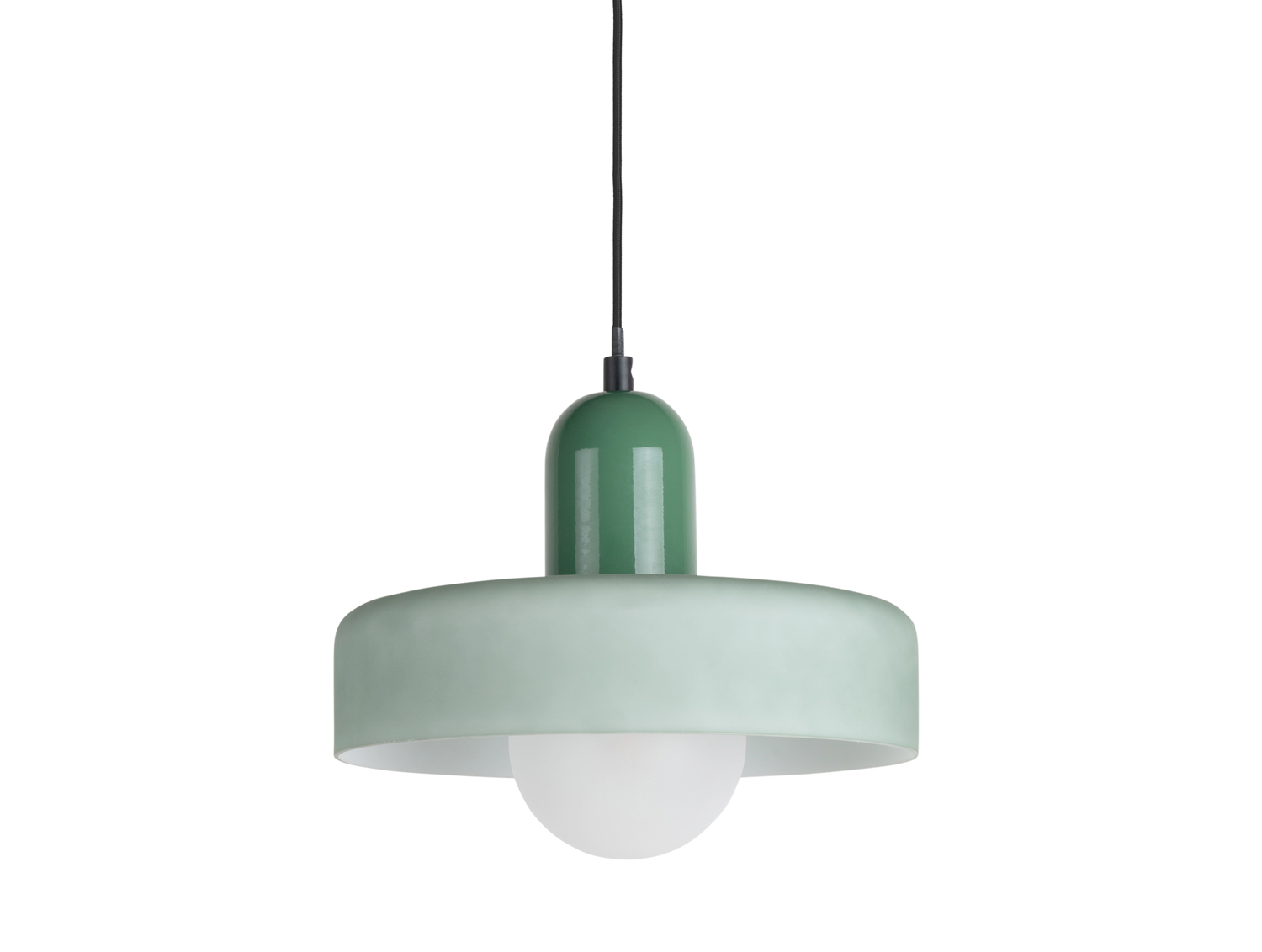 Leitmotiv - Hanglamp Opaco Grato - Jungle green & grayed jade
