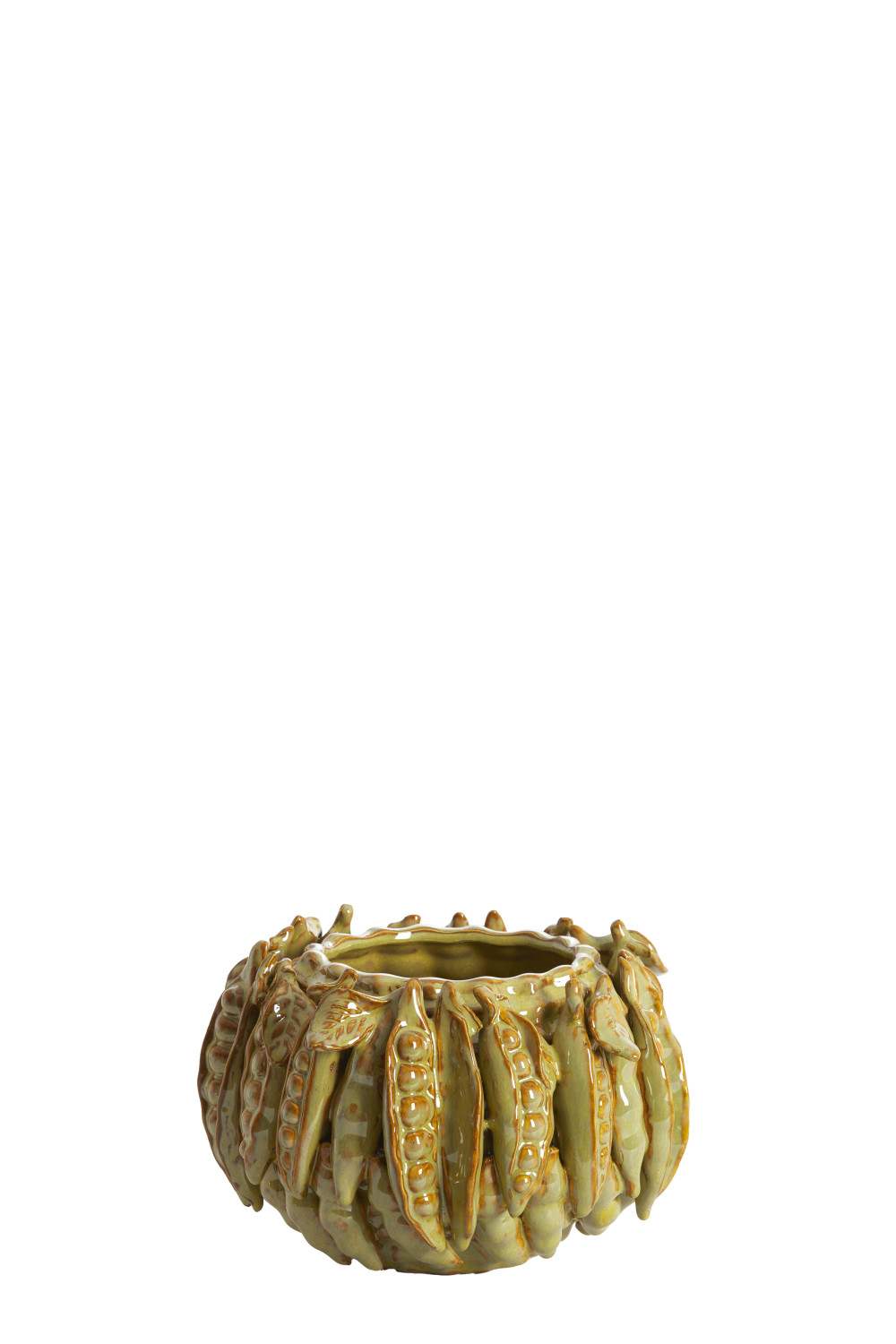 Light & Living - Vaas FABA - 23.5x22.5x15 cm - Groen