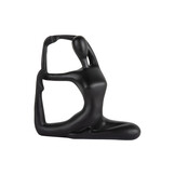 Present Time - Beeld Yoga Bow - Zwart