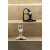 Present Time - Beeld Yoga Bow - Zwart
