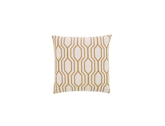 Light & Living - Sierkussen JOPLIN - Ø45x10 cm - Wit