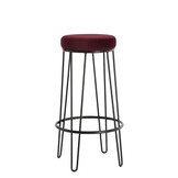 Light & Living - Barkruk ALICE - Ø41x73 cm - Rood - Set van 2