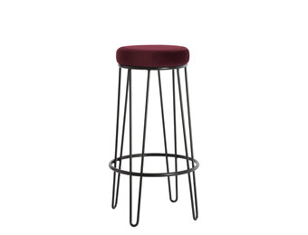 Light & Living - Barkruk ALICE - Ø41x73 cm - Rood - Set van 2