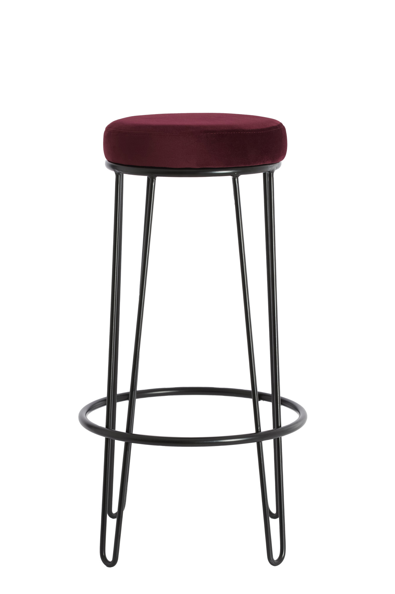 Light & Living - Barkruk ALICE - Ø41x73 cm - Rood - Set van 2