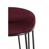 Light & Living - Barkruk ALICE - Ø41x73 cm - Rood - Set van 2