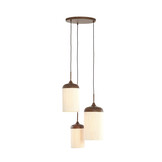 Light & Living - Hanglamp DANIALO - Ø35x32 cm - Bruin