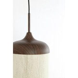 Light & Living - Hanglamp DANIALO - Ø35x32 cm - Bruin