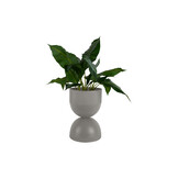 Present Time - Bloempot Tonar Medium - Warmgrijs