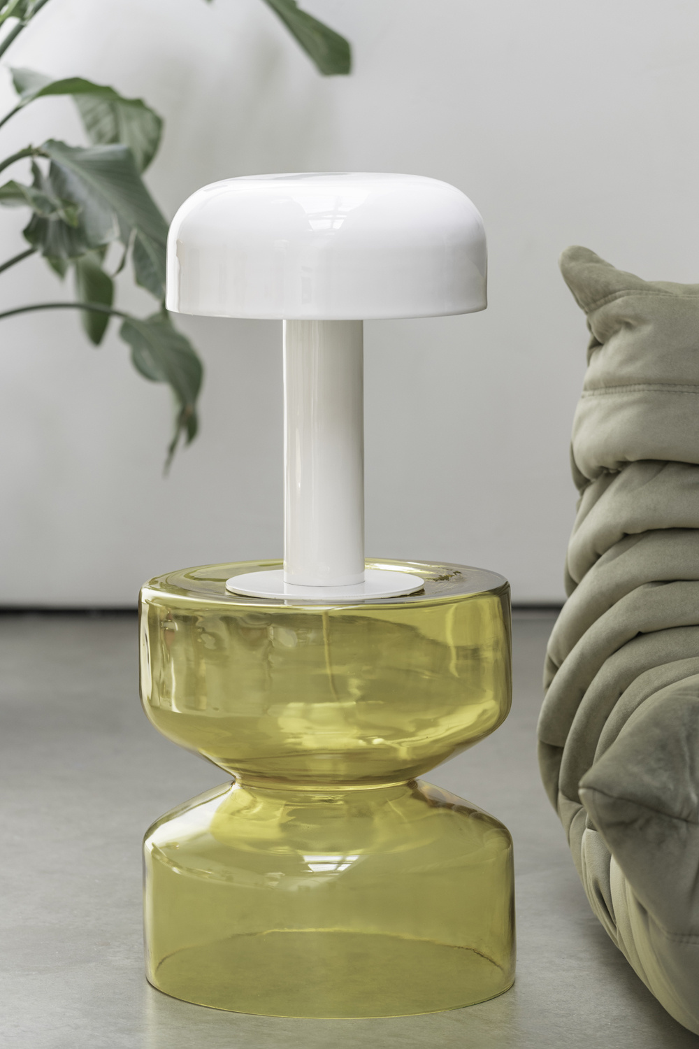 Leitmotiv - Bijzettafel Doble - Mango yellow