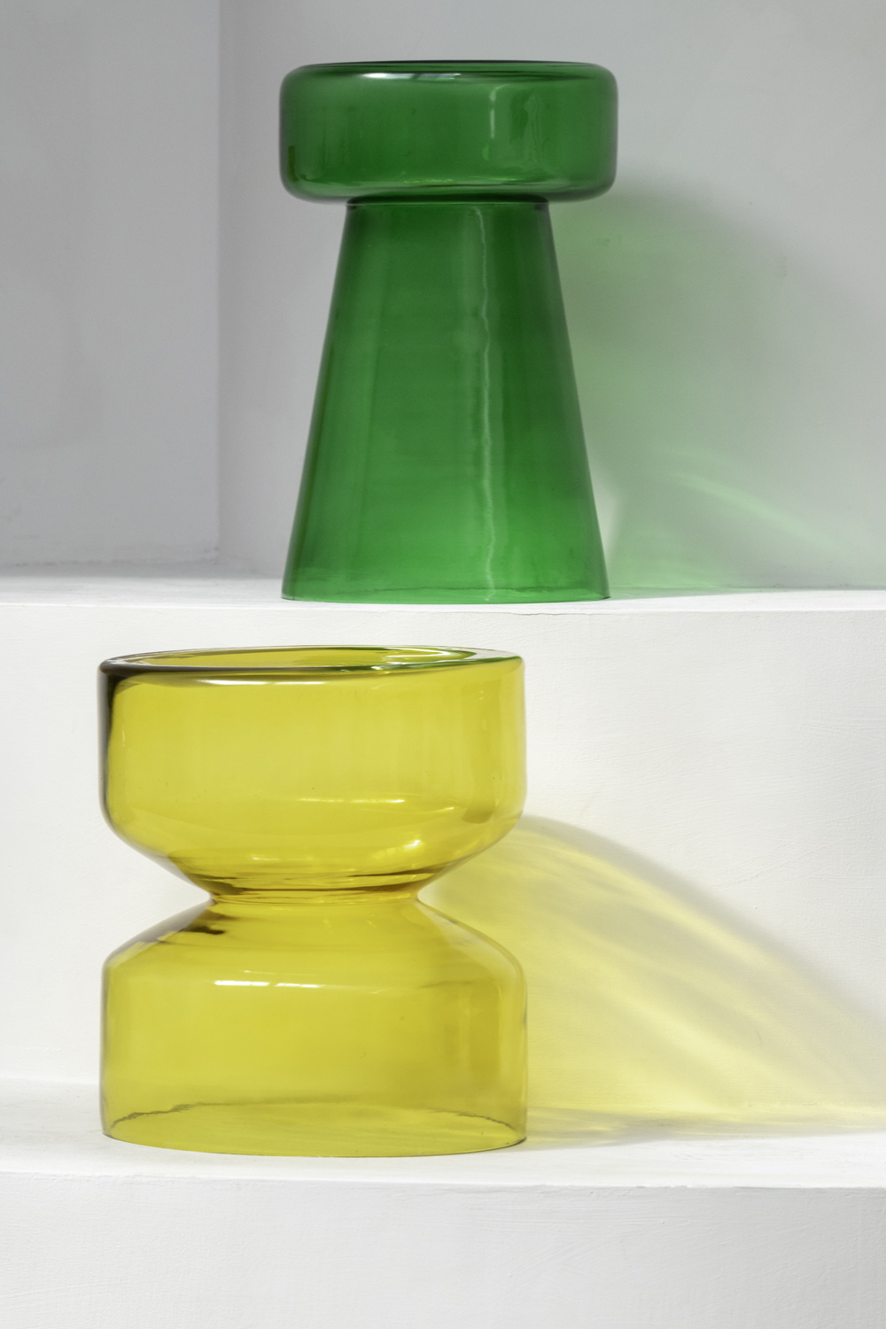 Leitmotiv - Bijzettafel Doble - Mango yellow