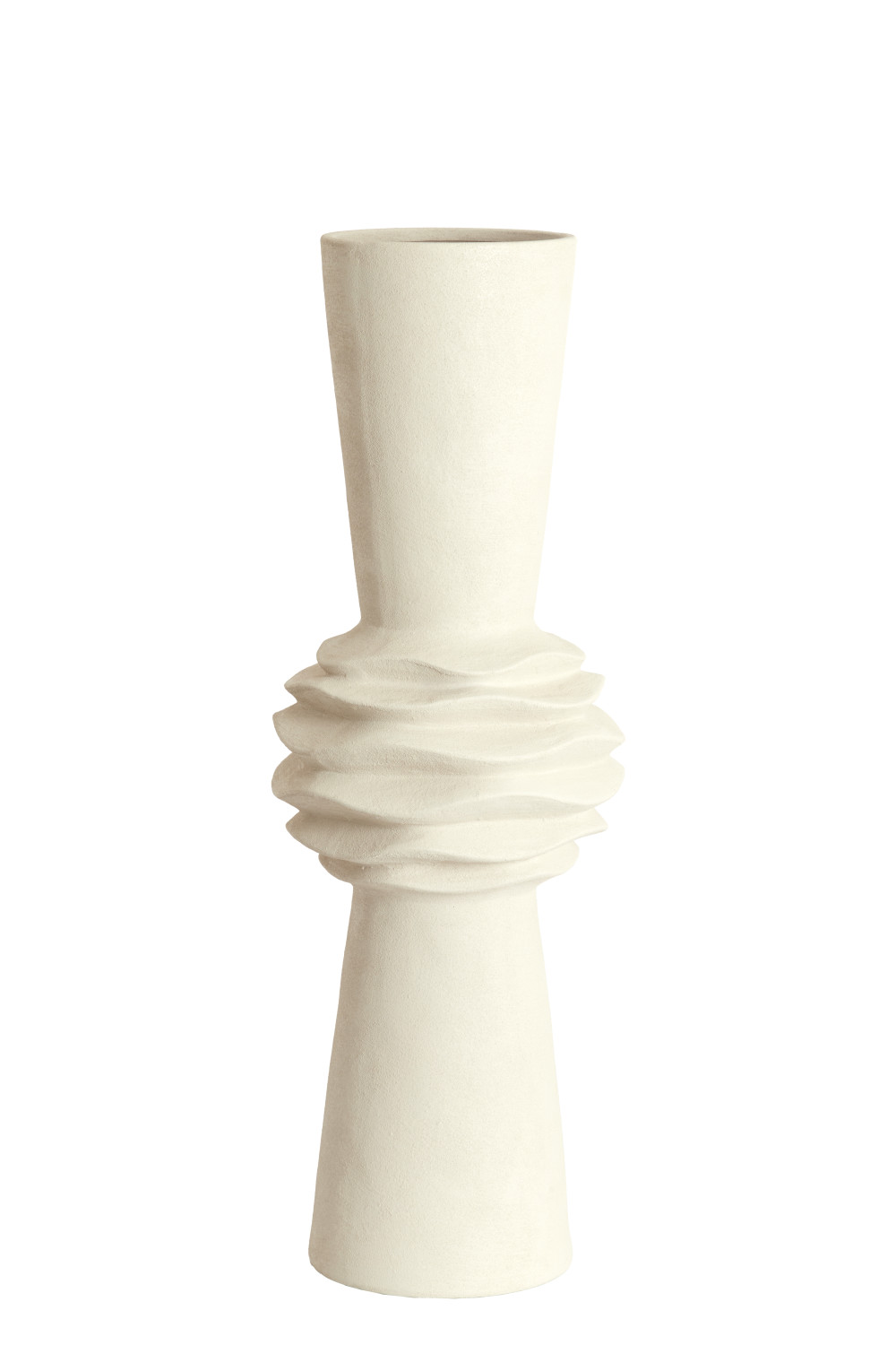 Light & Living - Vaas OLIVORA - Ø24.5x73 cm - Wit