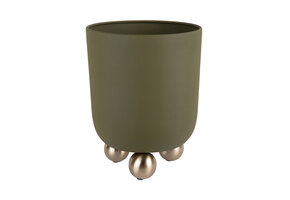 Present Time - Bloempot Estilo Medium - Luxury green