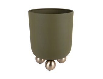 Present Time - Bloempot Estilo Medium - Luxury green