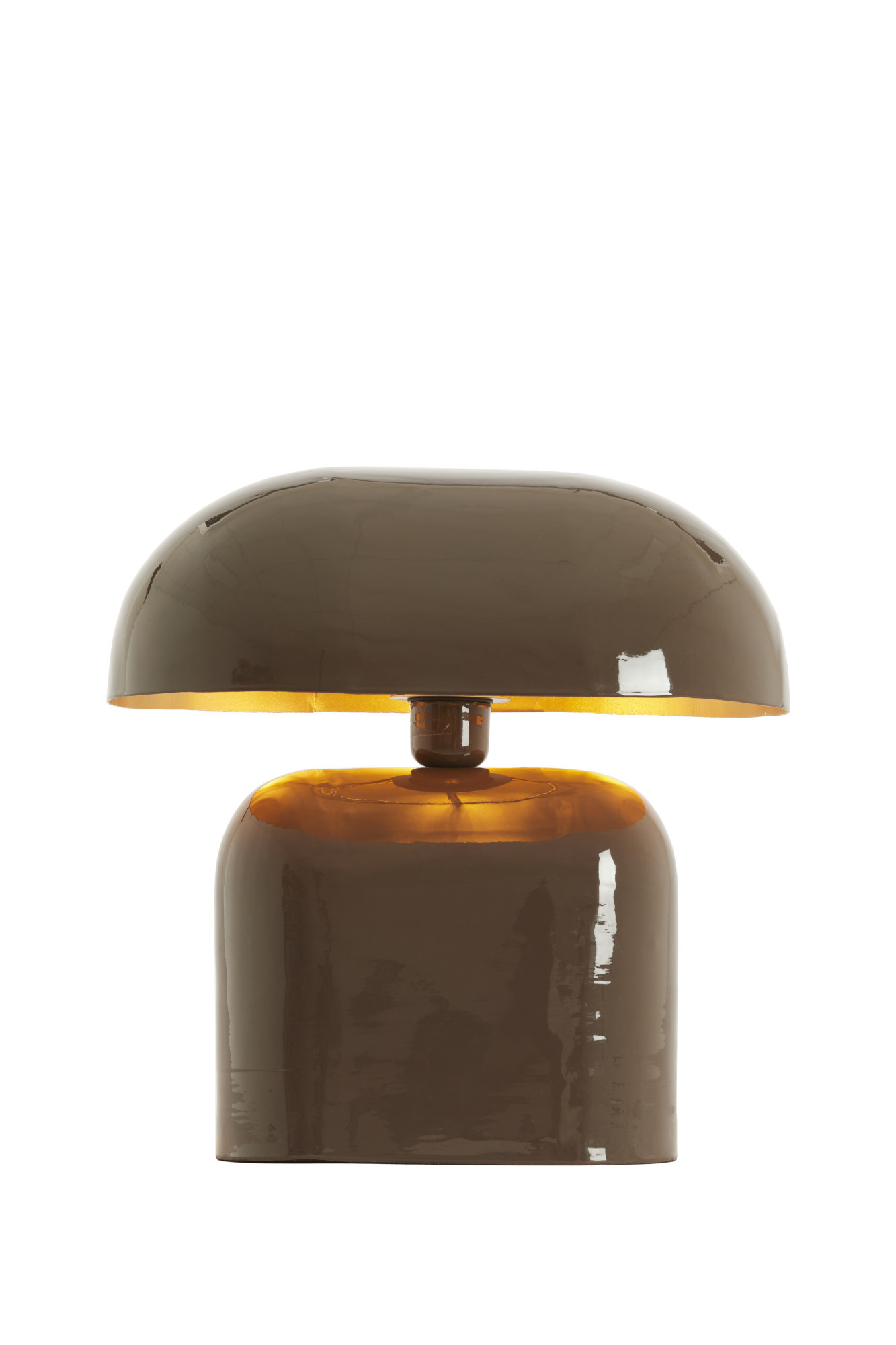 Light & Living - Tafellamp TODD - 37x26x37 cm - Bruin