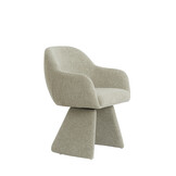 Light & Living - Eetkamerstoel RONAN - 58x51.5x81 cm - Bruin - Set van 2