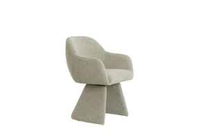 Light & Living - Eetkamerstoel RONAN - 58x51.5x81 cm - Bruin - Set van 2