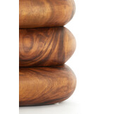 Light & Living - Bijzettafel FACUNDO - 45x31x48 cm - Bruin