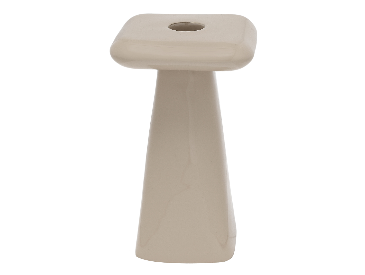 Present Time - Kandelaar Roca Large - Warmgrijs