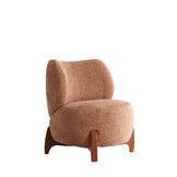 Light & Living - Stoel BINOA - 72.5x70x79 cm - Roze