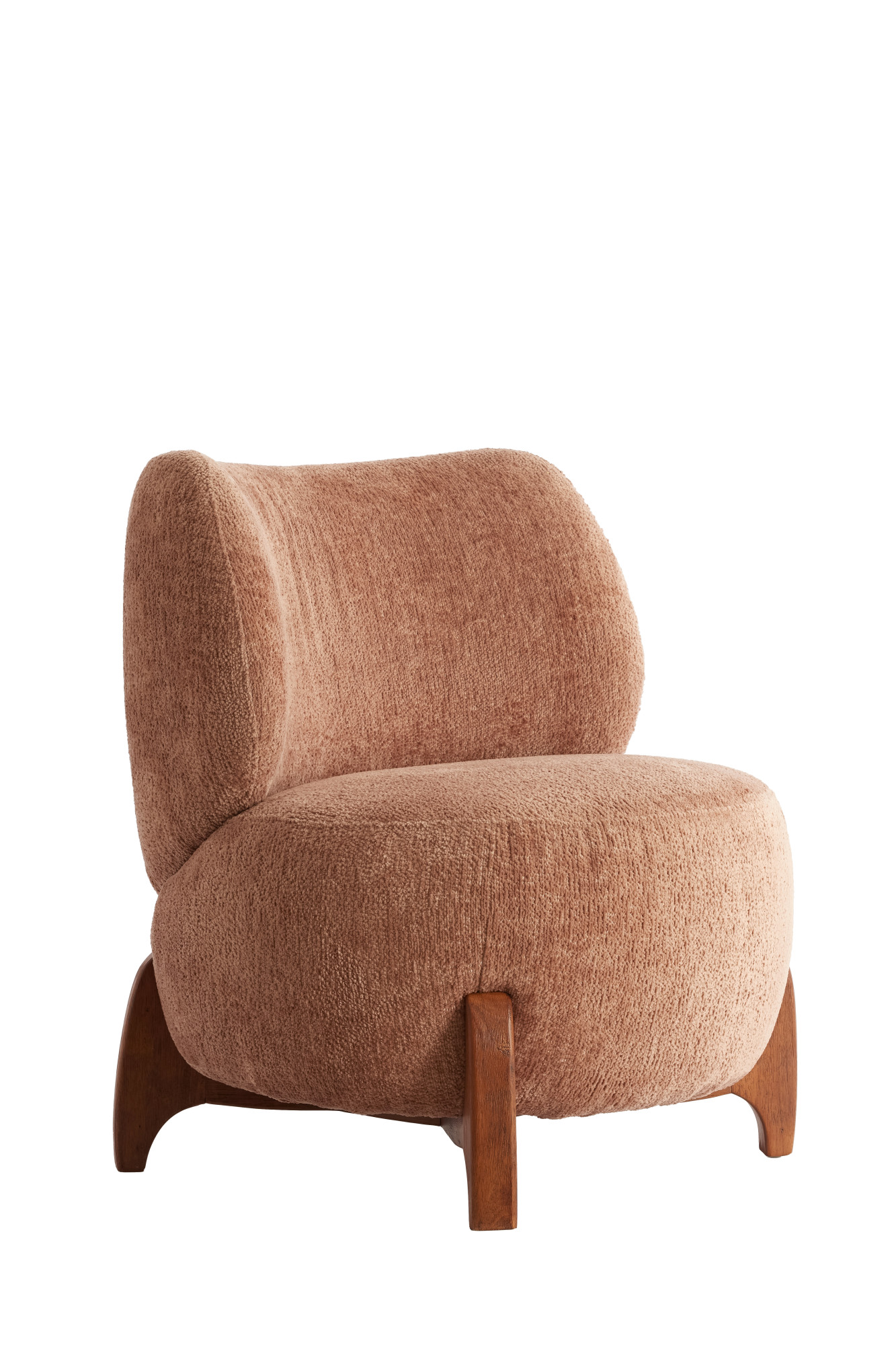 Light & Living - Stoel BINOA - 72.5x70x79 cm - Roze