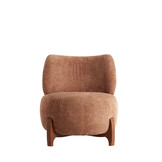 Light & Living - Stoel BINOA - 72.5x70x79 cm - Roze