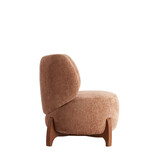 Light & Living - Stoel BINOA - 72.5x70x79 cm - Roze