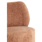 Light & Living - Stoel BINOA - 72.5x70x79 cm - Roze