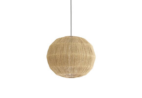 Light & Living - Hanglamp JUNNA - Ø60x60 cm - Bruin