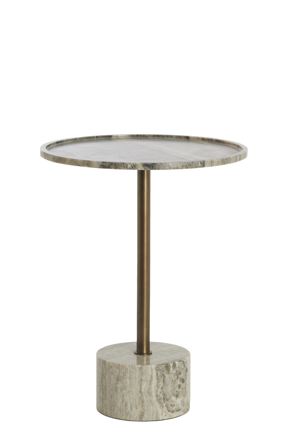 Light & Living - Bijzettafel CIVITA - Ø37x49 cm - Bruin