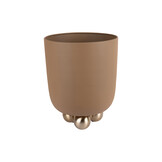 Present Time - Bloempot Estilo Medium - Mocha brown