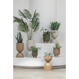 Present Time - Bloempot Estilo Medium - Mocha brown