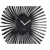 Karlsson - Wandklok Polo - Zwart- Ø48cm