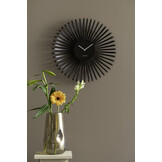 Karlsson - Wandklok Polo - Zwart- Ø48cm