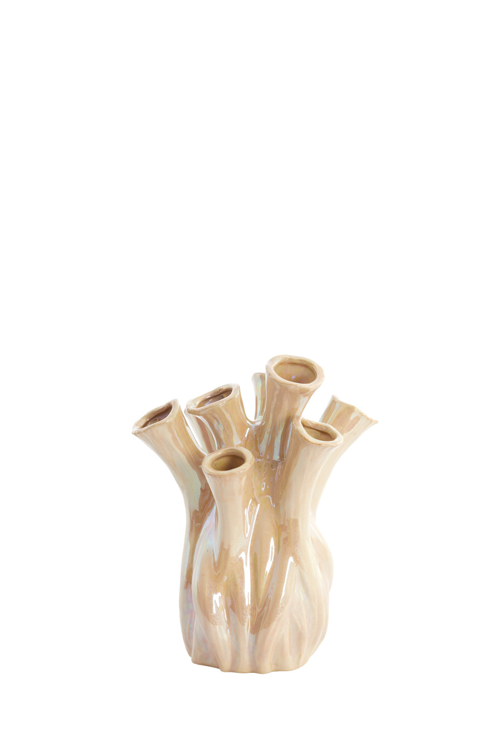 Light & Living - Vaas LYSET - Ø17.5x20 cm - Bruin